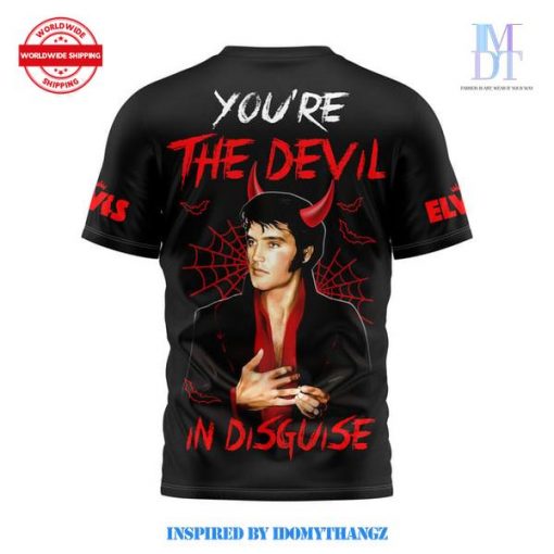 Elvis Presley The Devil In Disguise 3D Shirt