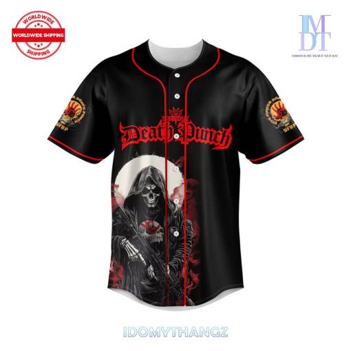 Five Finger Death Punch My Final Judgement Day Baseball Jersey