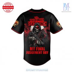 Five Finger Death Punch My Final Judgement Day Baseball Jersey