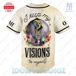 Fleetwood Mac Dreams I Keep My Visions To Myself Custom Baseball Jersey