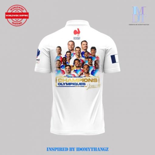 France Olympic Rugby Sevens Championship Polo Shirt