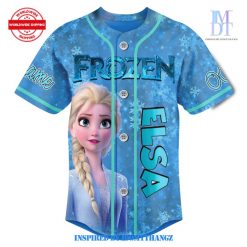 Frozen Elsa Big Sister Custom Baseball Jersey