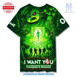 Ghostbusters I Want You Oversize Shirt