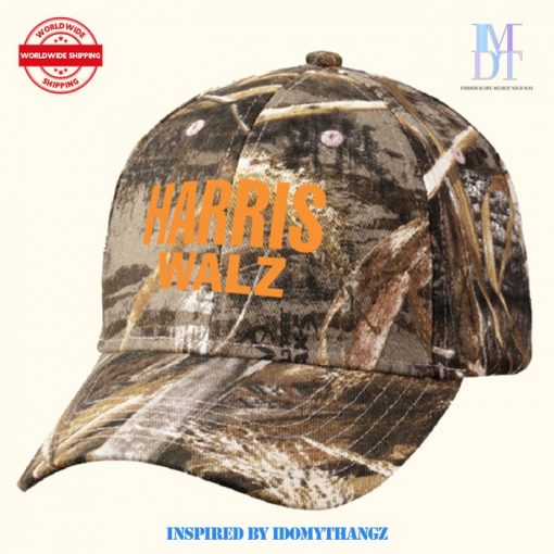 Harris Walz Printed Camo Classic Cap