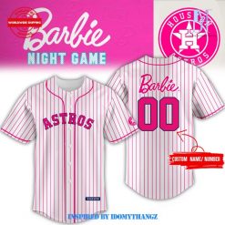 Houston Astros x Barbie Night Game Baseball Jersey