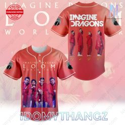 Imagine Dragons Loom World Tour Baseball Jersey