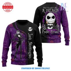 Jack Skellington Do I Like A Freakin People Sweater