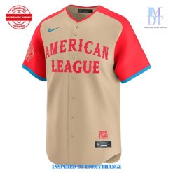 Jarren Duran American League Nike Cream 2024 MLB All-Star Jersey