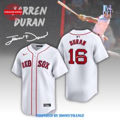 Jarren Duran Red Sox Signed Baseball Jersey