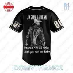 Jason Aldean Ride All Night Baseball Jersey