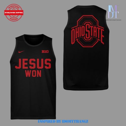 Jesus Won Ohio State BIG Tank Top