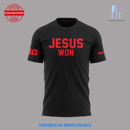 Jesus Won Ohio State Buckeyes Shirt