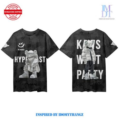 KAWS What Party Hypebeast Oversize Shirt