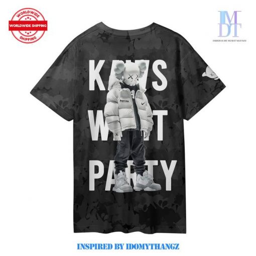 KAWS What Party Hypebeast Oversize Shirt