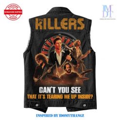 Killers Tearing Me Up Inside Sleeveless Denim Jacket