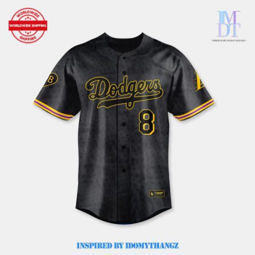 Kobe Bryant x Los Angeles Dodgers Baseball Jersey