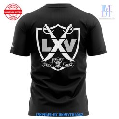 Las Vegas Raiders New Era 65th Season Tee