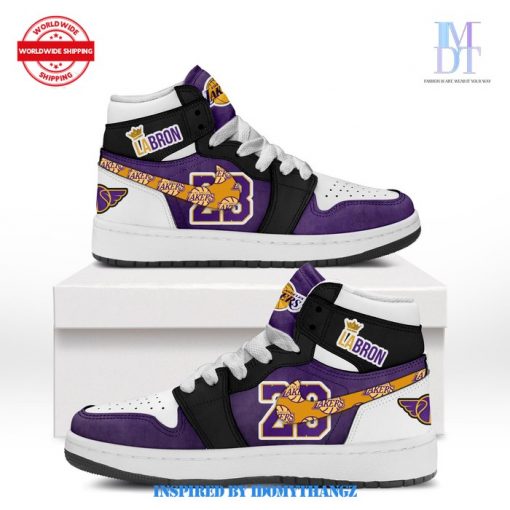 LeBron James LA Lakers Limited Edition 2024 Air Jordan 1