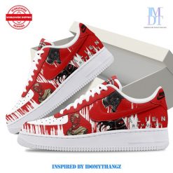 Limited Edition Alien Romulus Air Force 1 Sneakers