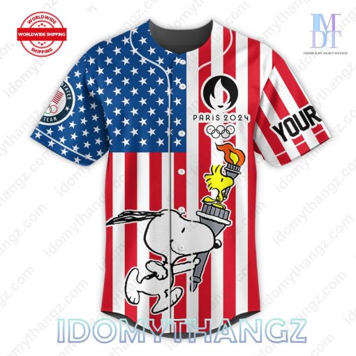 Limited Edition USA Olympic Team Baseball Jersey