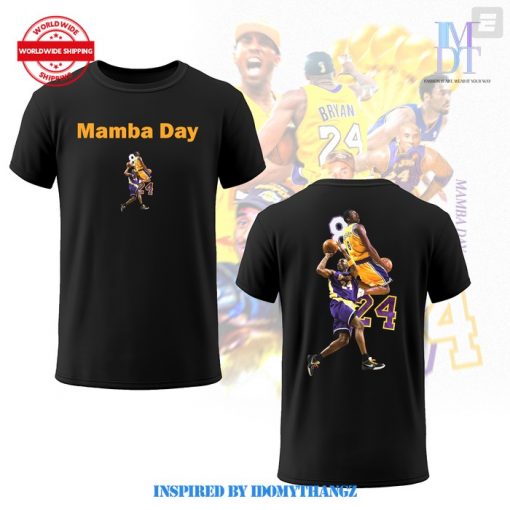 Mamba Day Kobe Bryant 24 Limited Edition Shirt