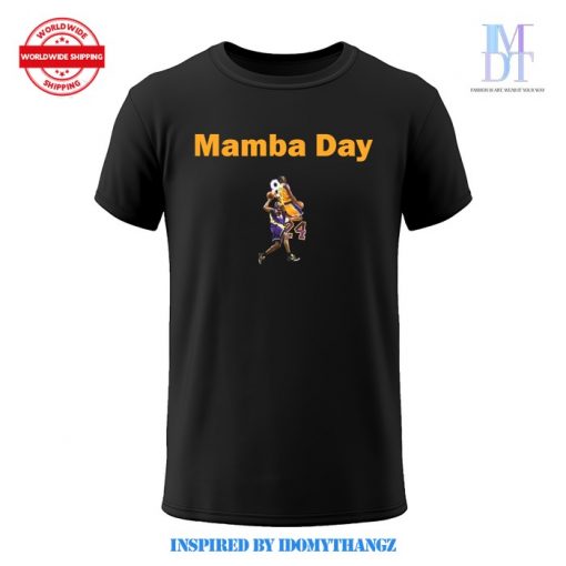 Mamba Day Kobe Bryant 24 Limited Edition Shirt