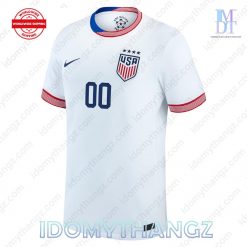 Men Nike USWNT 2024 Personalized American Classic Home Match Jersey