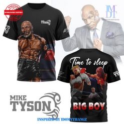 Mike Tyson Time To Sleep Big Boy 3D Shirt