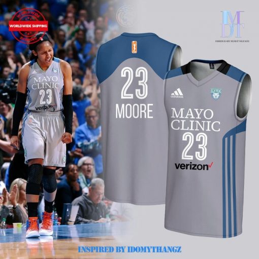 Minnesota Lynx 23 Maya Moore Basketball Jersey