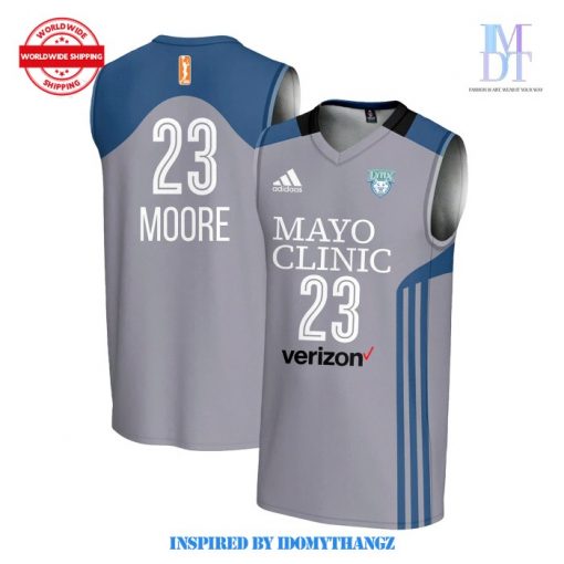 Minnesota Lynx 23 Maya Moore Basketball Jersey