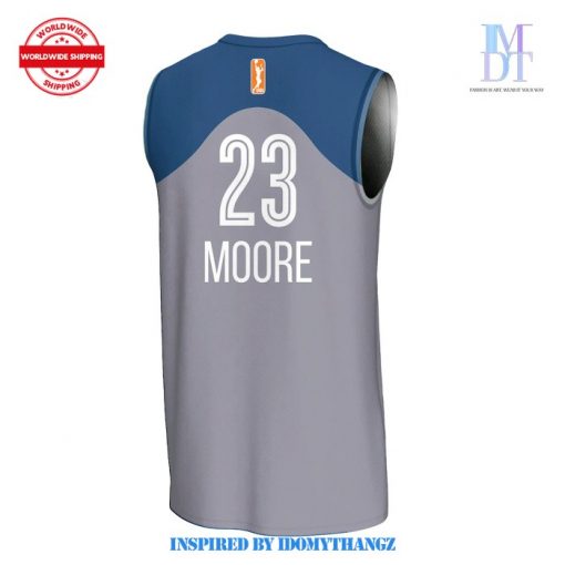 Minnesota Lynx 23 Maya Moore Basketball Jersey