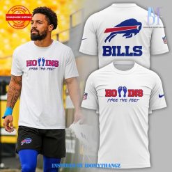 NFL Buffalo Bills Hollins Free The Feet White T-Shirt