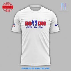 NFL Buffalo Bills Hollins Free The Feet White TShirt