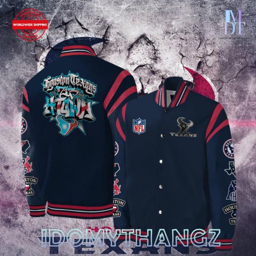 NFL Houston Texans H-Town Baseball Jacket