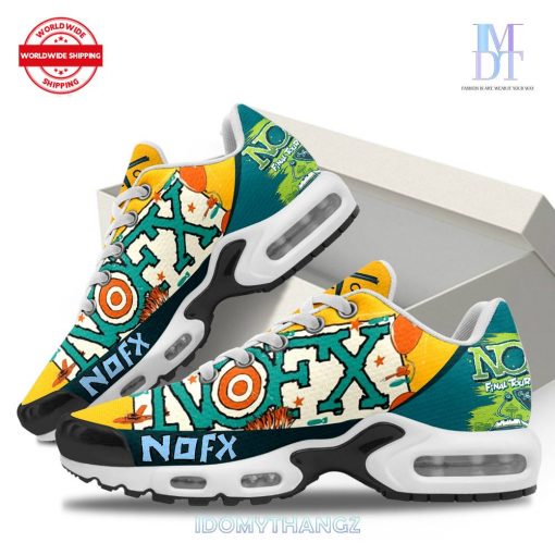 NOFX Band Skull Final Tour Air Cushion Sports Shoes