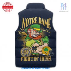 Notre Dame Fighting Irish Puffer Sleeveless Jacket