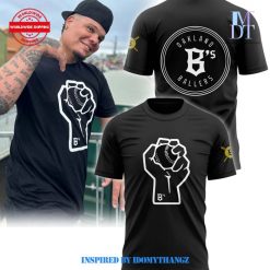 Oakland Ballers The Oakland B Black T-Shirt