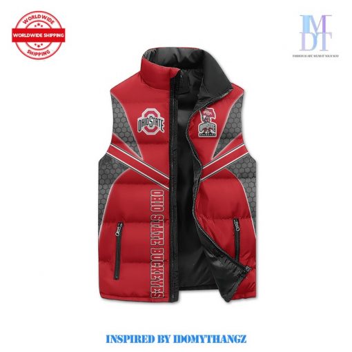 Ohio State Buckeyes Puffer Sleeveless Vest