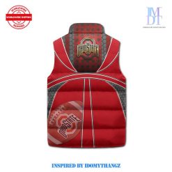 Ohio State Buckeyes Puffer Sleeveless Vest