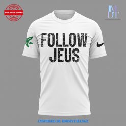 Ohio State Football Follow Jesus White New Edition Shirt