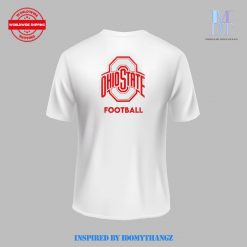 Ohio State Football x Jesus Won Limited Edition T Shirt Back