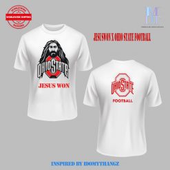 Ohio State Football x Jesus Won Limited Edition T-Shirt