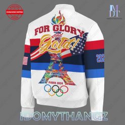 Olympic Games For The Glory And Gold USA Baseball Jacket