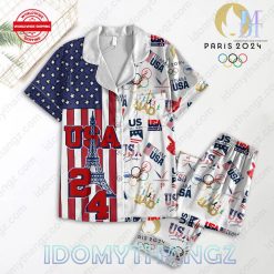 Olympics Games USA Team Pajamas Set