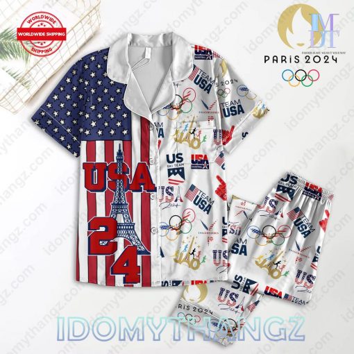 Olympic Games USA Team Pajamas Set