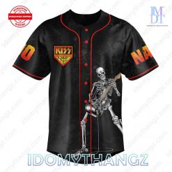 PREMIUM KISS Band Army Custom Baseball Jersey