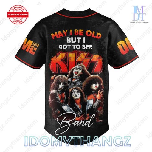 PREMIUM KISS Band Army Custom Baseball Jersey