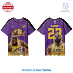 PREMIUM LeBron James 23 LA Lakers Oversize Shirt