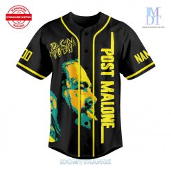 Post Malone Congratulations Worked So Hard Forgot How To Vacation Baseball Jersey 2