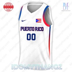 Puerto Rico Olympic Games Paris 2024 Basketball Jersey